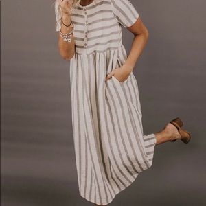 Brandy Stripe Dress